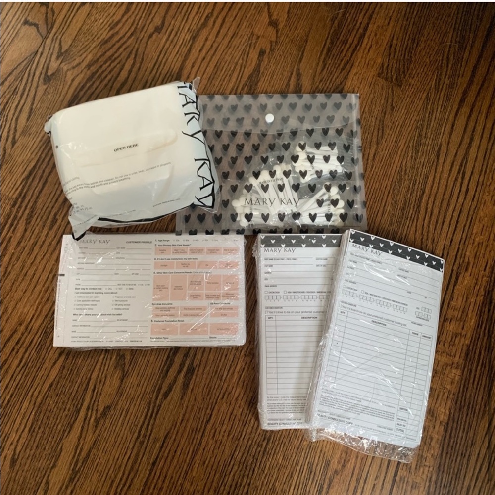 mary kay order sheets for @jazrichelle